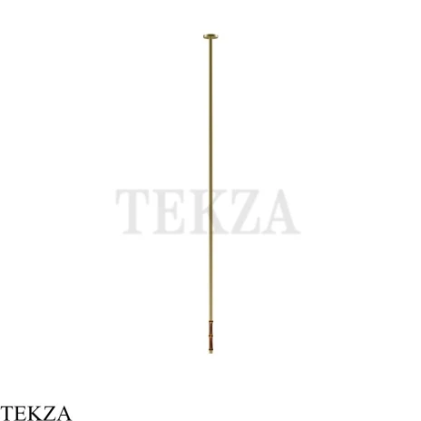 Gessi Jacqueline Излив для раковины потолочный, под размер 77099-727, шампань Brushed