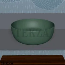Scarabeo GLAM Раковина накладная круглая 1807, без перелива, Musk
