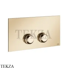 Gessi VENTI20 Клавиша смыва для инсталляции Viega Prevista 54661-735, Warm Bronze PVD