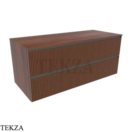 Flaminia Cubika модуль хранения подвесной 120×50×50 см, 2 ящика, орех Noce Greca