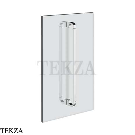Gessi Perle Полотенцедержатель для крепления на стекло, 45 см 74633-031, хром глянец