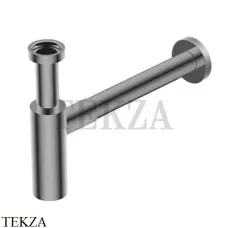 Ritmonio Сифон дизайнерский для раковины RCMB027 CRB, Black Chrome