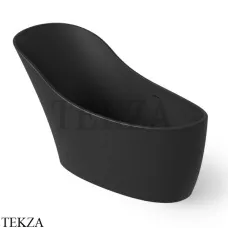 Dea Design Elegant Ванна отдельностоящая овальная 169x75 Solid Surface DD8613 1690 16, Black №16