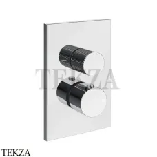 Gessi Habito RIGATO Термостат для душа, 1 поток, внешняя часть 73533-031, хром глянец