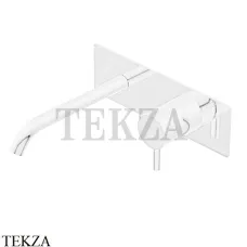 Ritmonio Diametro35 S Смеситель для раковины на планке, внешняя часть PR52AL102 C03, белый матовый