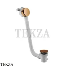 FIMA Carlo Frattini Сливной гарнитур для ванны с наполнением F2003ERZS, Brushed Amber Bronze