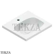 Catalano Alvea Раковина подвесная, на мебель, 1 отверстие 0620501001, белый глянец