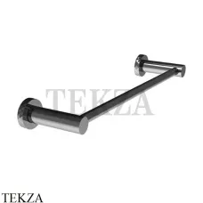 FIMA Carlo Frattini Spillo TECH X Держатель для полотенца 30 см F6000T/30XCS, Brushed black chrome