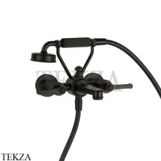 Gessi VENTI20 Смеситель ванна-душ с гарнитуром 65113-187, Aged Bronze