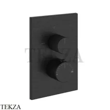 Gessi Habito RIGATO Термостат для душа, 3 потока, внешняя часть 73537-187, Aged Bronze