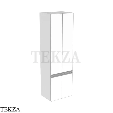 Flaminia Cubika шкаф-пенал подвесной 50×37×162,5 см, 4 дверцы, белый матовый