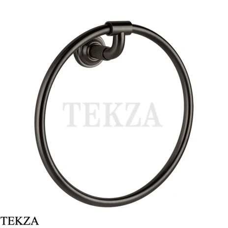 Gessi VENTI20 Держатель полотенца кольцевой 65509-707, Black Metal Brushed PVD