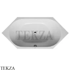 Duravit D-Code Ванна встраиваемая шестиугольная 700138000000000, акрил, белый глянец