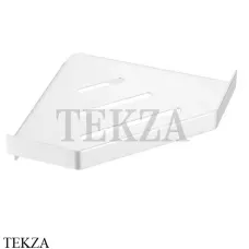 Boheme NEW VENTURO Полка угловая в душевую зону 10318-MW, matt white