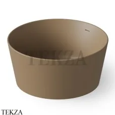 Dea Design Round Ванна отдельностоящая круглая D130 Solid Surface DD8626 1300 2, Light Camel №2