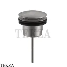 Fantini Донный клапан незапираемый свободный слив, 91Q88435, Raw Metal PVD