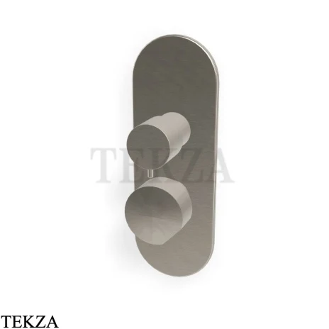 FIMA Carlo Frattini SO Термостат для душ, 2-3 потока, внешняя часть F3189X6SN, brushed nickel
