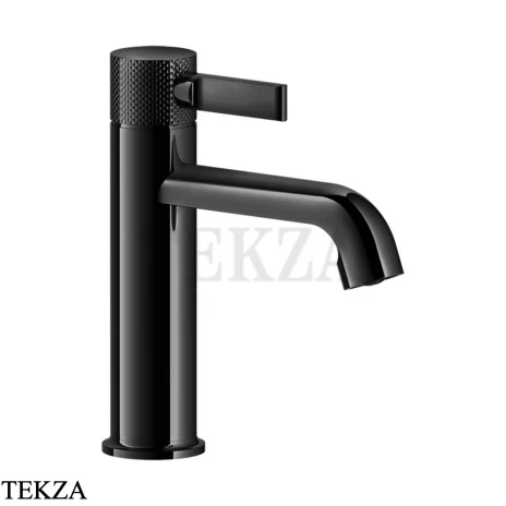 Gessi INCISO Смеситель для раковины низкий, без гарнитура 58002-706, Black Metal