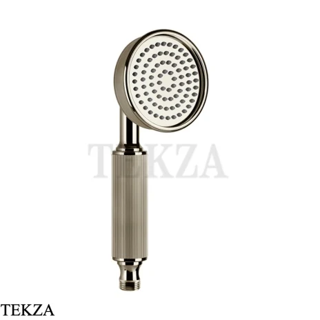 Gessi VENTI20 Душевая лейка с защитой от известкового налёта 65154-720, Nickel PVD