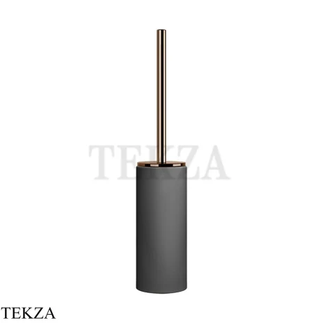 Gessi Ingranaggio-Anello Туалетный ершик напольный, композит черный 63744-030, Copper PVD