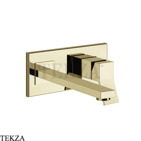 Gessi RETTANGOLO K Смеситель для раковины, внешняя часть 53090-710, Brass PVD