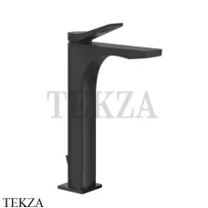 Gessi RILIEVO Смеситель для раковины высокий, с донным клапаном 59009-299, черный матовый