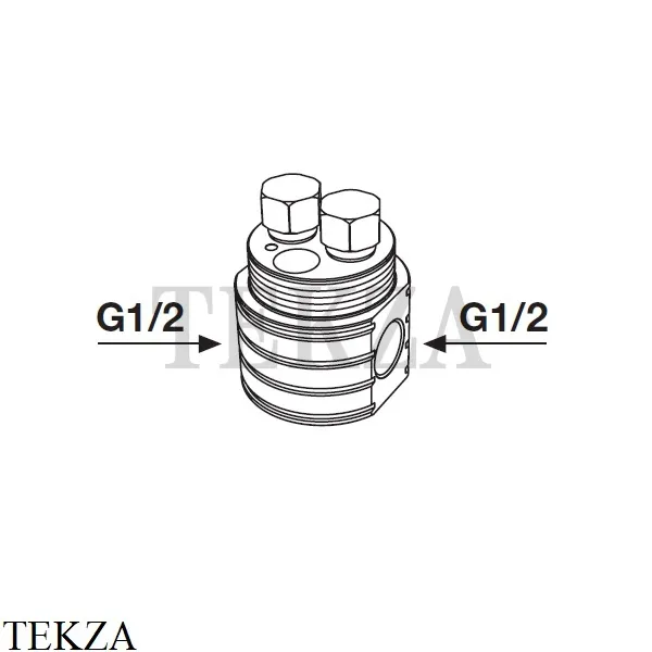 Antonio Lupi INDIGO Встраиваемая часть для напольного смесителя ND902