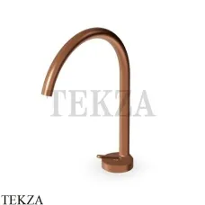 Zucchetti Isy22 Смеситель для раковины высокий, без гарнитуры ZIS1404.P91, brushed copper PVD