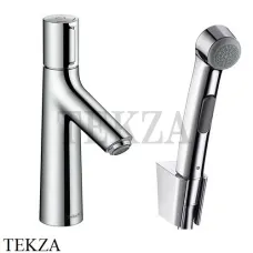 Hansgrohe Talis Select S Смеситель для раковины, с гигиенической лейкой 72291000, хром глянец Hansgrohe Talis Select S Смеситель для раковины, с гигиенической лейкой 72291000, хром глянец