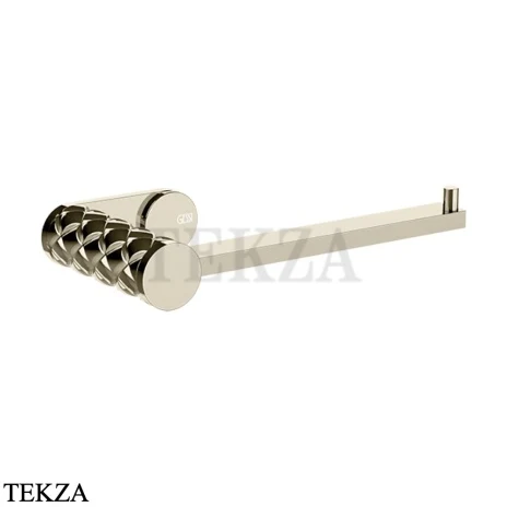 Gessi Pelle Tresse Держатель туалетной бумаги без крышки, 78555-720, Nickel PVD