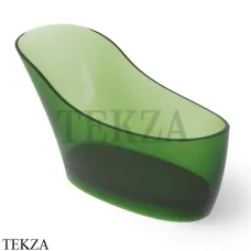 Dea Design Elegant Ванна отдельностоящая овальная 169x75 Glasstech DD8613 1690 R3, Emerald R3