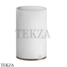 Gessi 316 ACCESSORIES Стакан для зубных щеток настольный, композит белый 54731-708, Copper Brushed