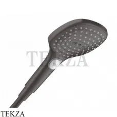 Hansgrohe Raindance Select E 120 3jet Ручной душ 26520340, черный хром brushed Hansgrohe Raindance Select E 120 3jet Ручной душ 26520340, черный хром brushed