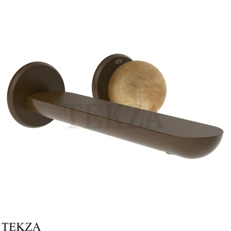 Gessi Perle Смеситель для раковины, внешняя часть 74388-845, бронза Dark Brush