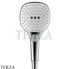 Hansgrohe Raindance Select E 120 3jet Ручной душ 26520400, хром глянец-белый Hansgrohe Raindance Select E 120 3jet Ручной душ 26520400, хром глянец-белый