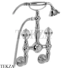 Migliore Cristalia SWAROVSKI Смеситель для душа, с душевым гарнитуром 18587, хром глянец