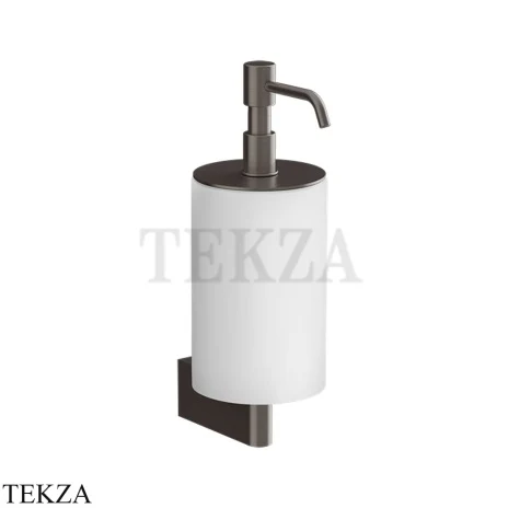 Gessi Origini Дозатор для жидкого мыла настенный, белый 66413-707, Black Metal Brushed PVD