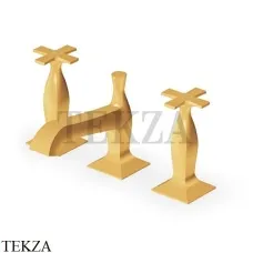 Zucchetti Bellagio Смеситель для раковины, с донным клапаном ZB1425.C41, brushed gold PVD