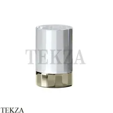 Fantini Venezia Ручка хрусталь - матовый белый 2995N748CH, Nickel PVD