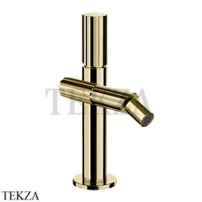 Gessi Incastri Смеситель для биде с донным клапаном 75067-710, Brass PVD