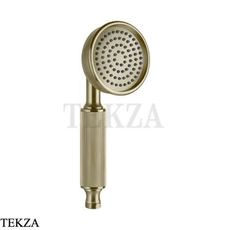 Gessi VENTI20 Душевая лейка с защитой от известкового налёта 65154-727, Brushed Brass PVD
