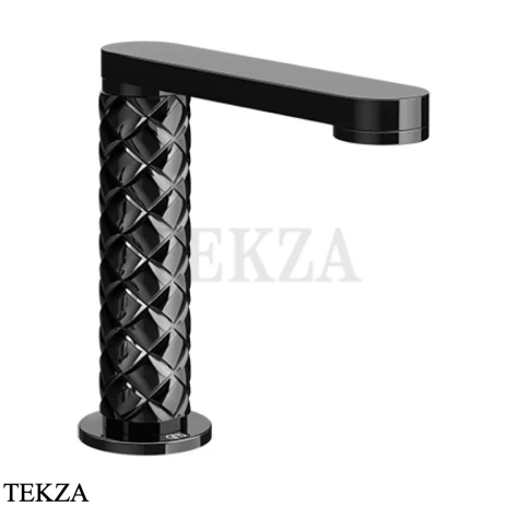 Gessi Pelle Tresse Излив для раковины на борт 78321-706, Black Metal PVD