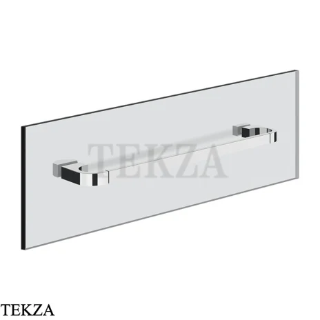 Gessi Perle Полотенцедержатель для крепления на стекло, 30 см 74911-031, хром глянец