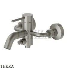 Newform XT Смеситель для ванны с изливом, без гарнитура, 4240.M0.070, Titanium satin