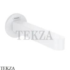 Hansgrohe FINORIS Излив для ванны настенный монтаж 76410700, белый матовый Hansgrohe FINORIS Излив для ванны настенный монтаж 76410700, белый матовый