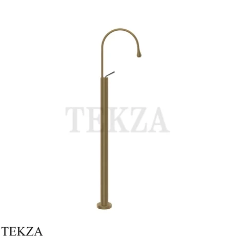Gessi Goccia Смеситель для раковины напольный, внешняя часть 33626-713, Antique Brass