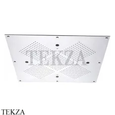 Carimali MYDREAM Потолочная душевая лейка, хромотерапия, 3 режима - дождь, хром глянец