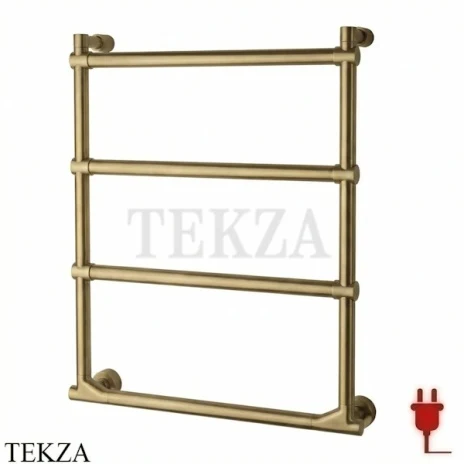 Margaroli Sole 512-4 M Полотенцесушитель электрический 5124704MBB, Matt Old Brass