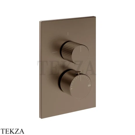 Gessi Habito CESELLO Смеситель для душа 2 потока, внешняя часть 70431-761, Coffee Bronze Br. PVD