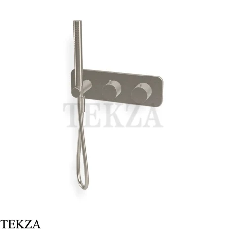 FIMA Carlo Frattini SO Смеситель для душа с гарнитуром, внешняя часть F3149WX3SN, brushed nickel